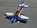 AWEXTRA300BY - AEROWORKS KIT AEROMODELO ARF extra 300 .60-.90 ARF-QB - Blue/Yellow