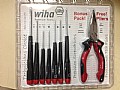 WIHA26190F - Wiha Slotted Philips/Screwdriver Set 7pc w/Free Pliers